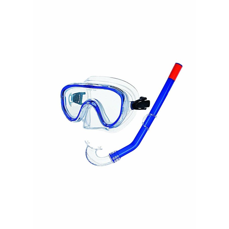 Lunettes de Plongée avec Tube et Palmes Seac Bleu Enfant Unisexe (Reconditionné A) - Acheter à 20,92 € seulement chez Collector'