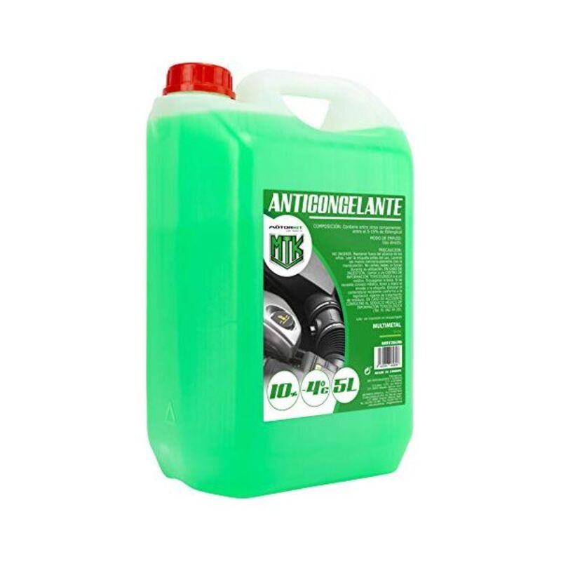 Antigel Motorkit -4º 10% Vert (5 L) - Acheter à 6,08 € seulement chez Collector's Boutique