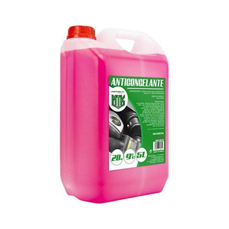 Antigel Motorkit -9º 20% Rose (5 L) - Acheter à 9,19 € seulement chez Collector's Boutique