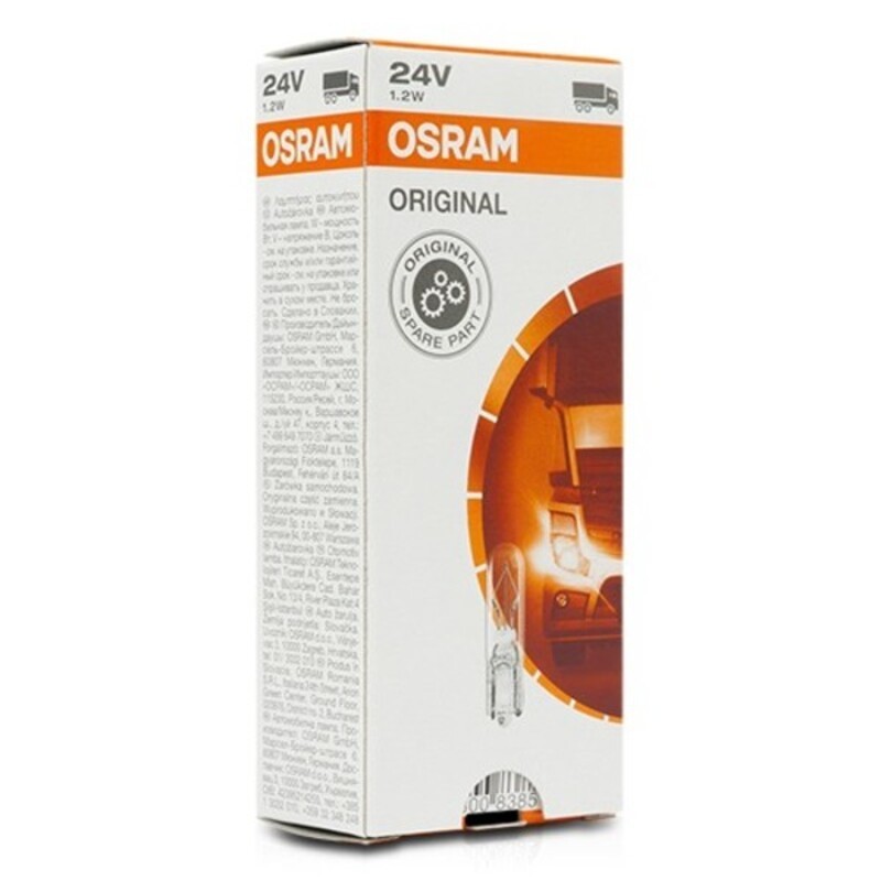 Ampoule pour voiture Osram 24V 1,2W (10 pcs) - Acheter à 11,53 € seulement chez Collector's Boutique