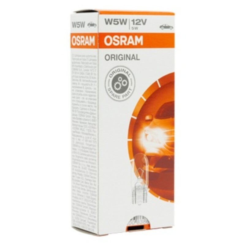 Ampoule pour voiture Osram 2825 12V 5W W5W (10 pcs) - Acheter à 8,90 € seulement chez Collector's Boutique