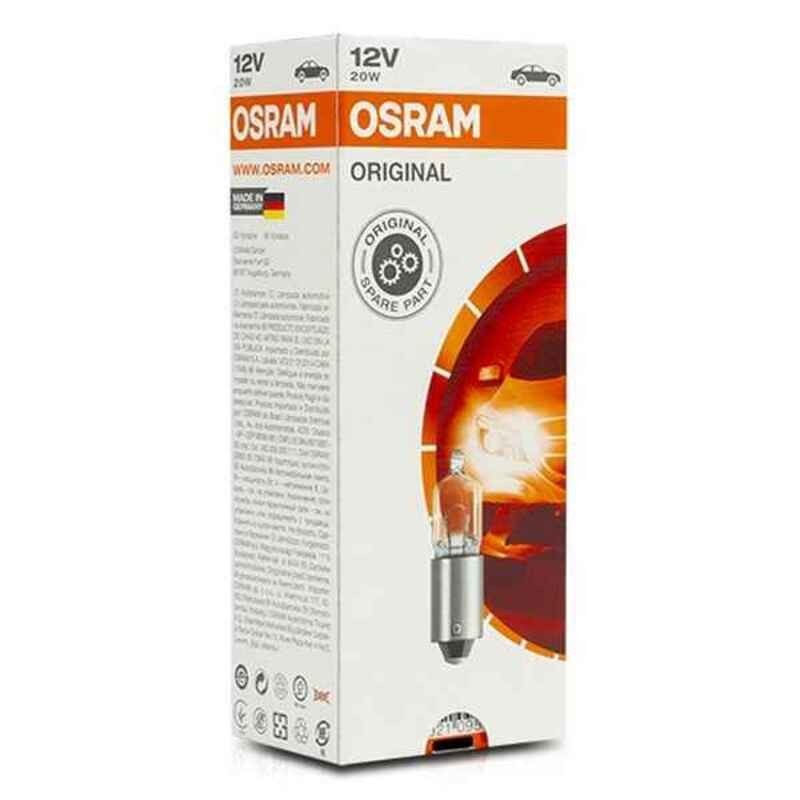 Ampoule pour voiture Osram BA9S 12V 20W (10 pcs) - Acheter à 74,82 € seulement chez Collector's Boutique