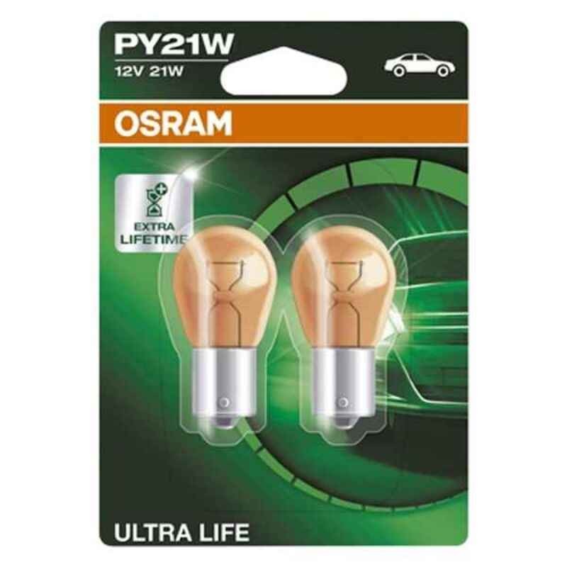 Ampoule pour voiture OS7507ULT-02B Osram OS7507ULT-02B PY21W 21W 12V (2 Pièces) - Acheter à 5,45 € seulement chez Collector's Bo