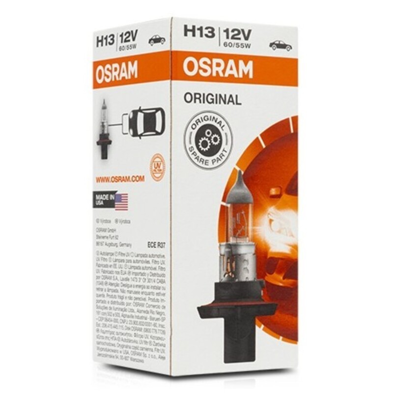 Ampoule pour voiture Osram O13 H13 12V 55W - Acheter à 28,92 € seulement chez Collector's Boutique