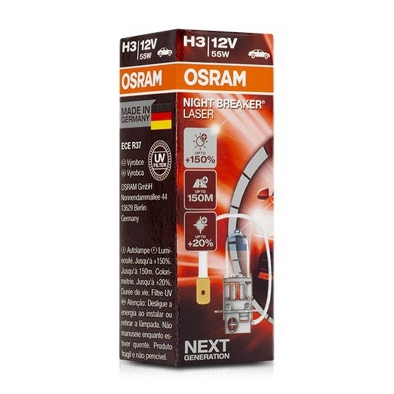 Ampoule pour voiture Osram 64151NL H3 12V 55W - Acheter à 15,92 € seulement chez Collector's Boutique