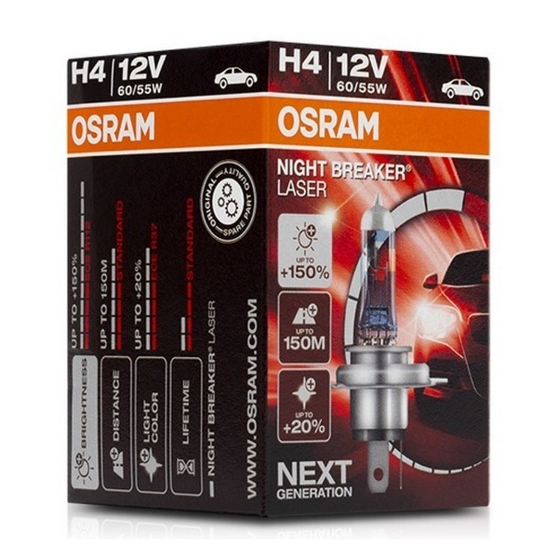 Ampoule pour voiture Osram 64193NL H4 12V 60/55W 3900K - Acheter à 22,19 € seulement chez Collector's Boutique