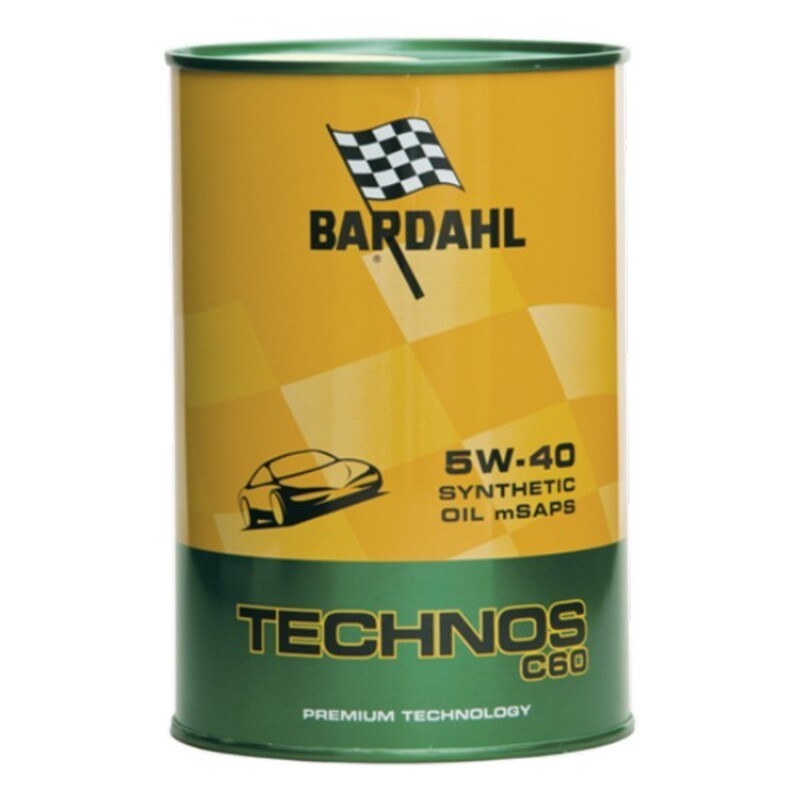 Huile de moteur pour voiture Bardahl TECHNOS C60 Exceed SAE 5W 40 (1L) - Acheter à 19,22 € seulement chez Collector's Boutique