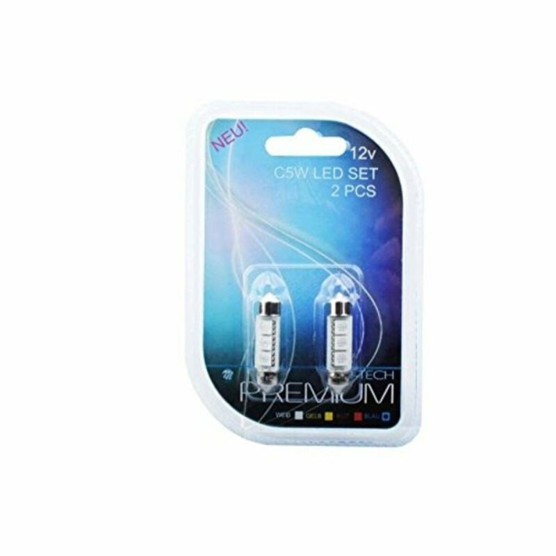 Ampoule pour voiture M-Tech LB310B 0,72 W Bleu 36 mm 12 V C5W - Acheter à 5,23 € seulement chez Collector's Boutique