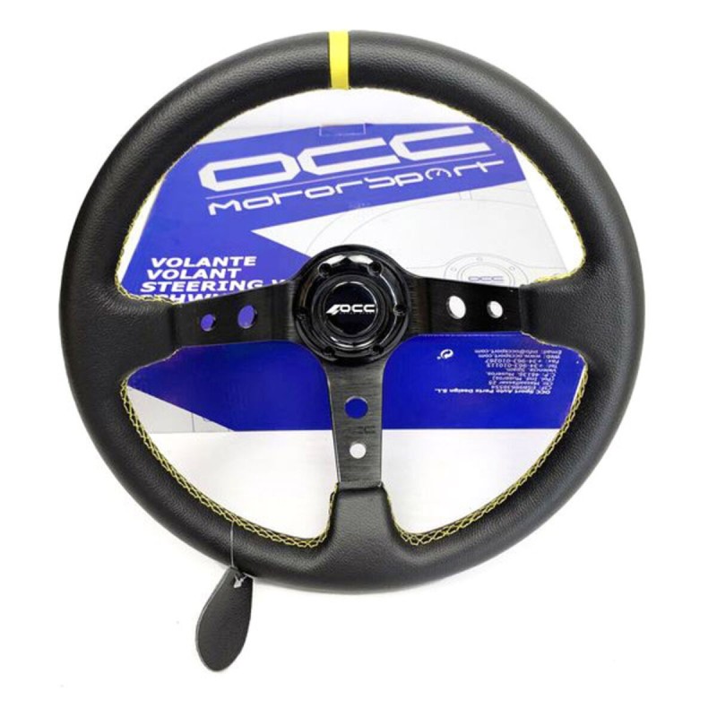 Volant Racing OCC Motorsport Track Noir Cuir - Acheter à 57,48 € seulement chez Collector's Boutique