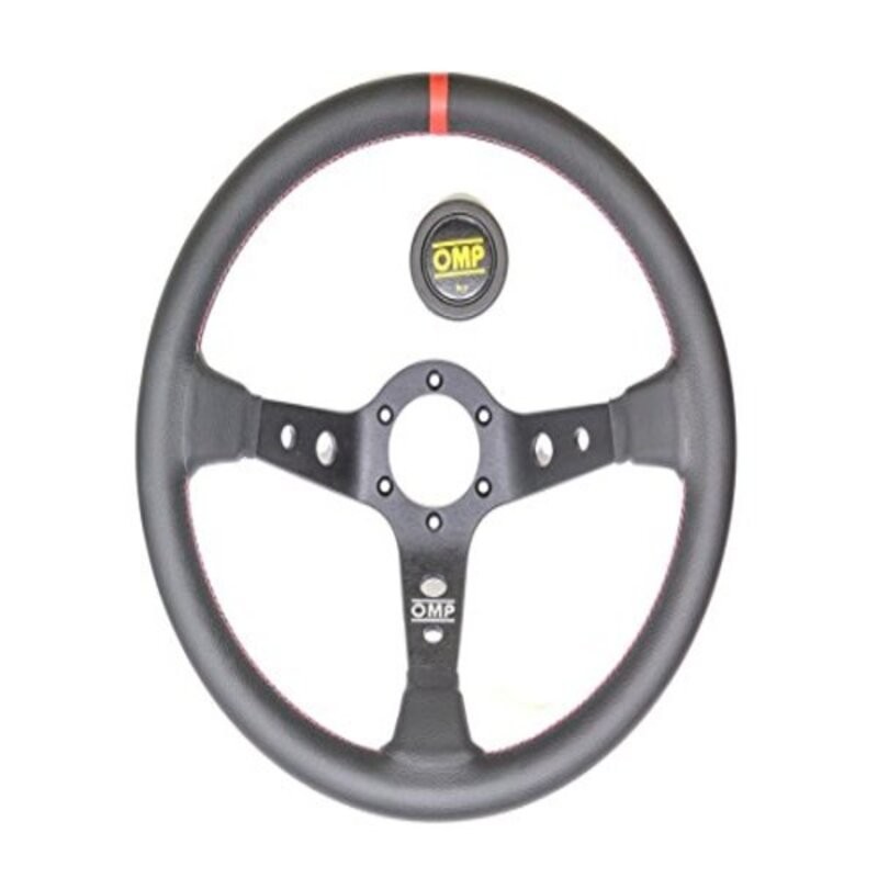 Volant Racing OMPCORSICA Noir 350 mm - Acheter à 195,19 € seulement chez Collector's Boutique