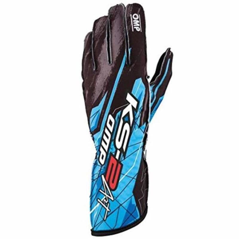 Gants de karting OMP KS-2 ART Bleu Taille XL - Acheter à 47,20 € seulement chez Collector's Boutique