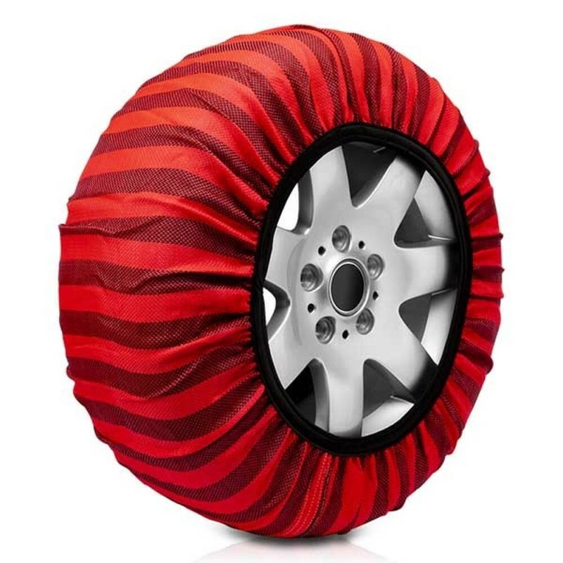 Chaînes à neige pour voiture Classic Rouge Textile Taille 66 - Acheter à 52,18 € seulement chez Collector's Boutique