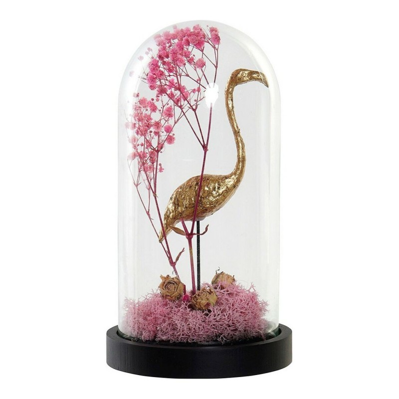 Figurine Décorative DKD Home Decor Flamenco Doré Résine (11 x 11 x 22 cm) - Acheter à 20,62 € seulement chez Collector's Boutiqu