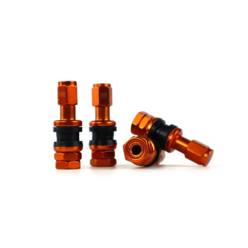 Valve OMP Orange Aluminium 4 uds - Acheter à 16,87 € seulement chez Collector's Boutique