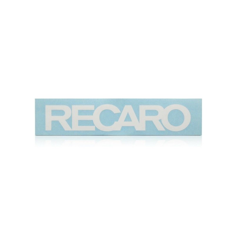 Autocollant pour voiture Recaro Blanc (270 x 50 mm) - Acheter à 5,14 € seulement chez Collector's Boutique