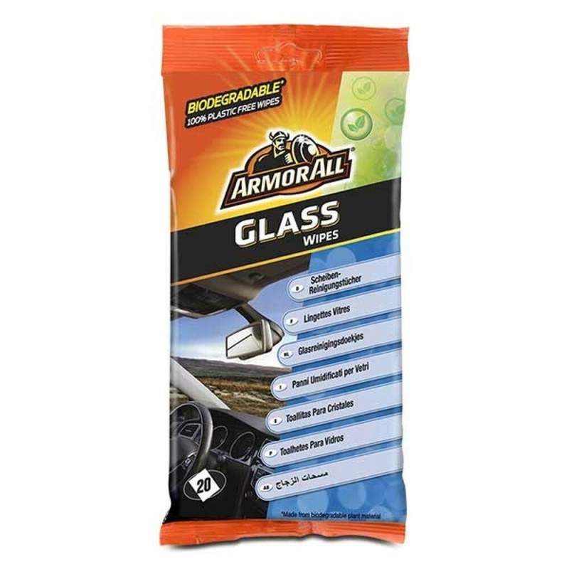 Nettoyant à vitres Armor All AABIO37020ML 20 uds Lingettes - Acheter à 4,37 € seulement chez Collector's Boutique