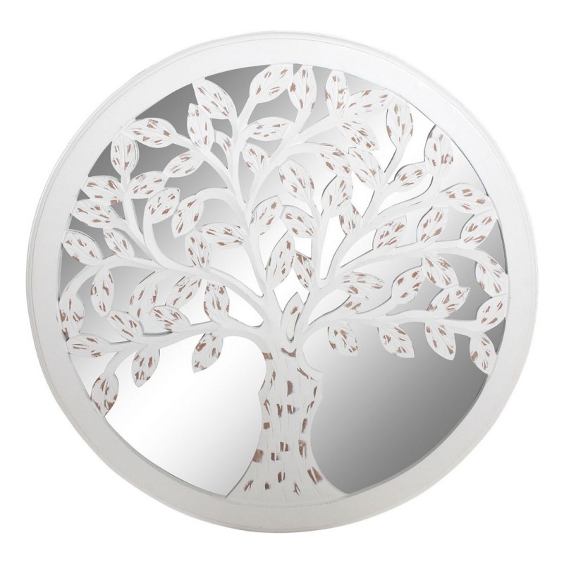 Figurine Décorative DKD Home Decor Bois de manguier Miroir Arbre (60 x 2 x 60 cm) - Acheter à 42,12 € seulement chez Collector's