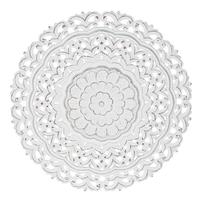 Figurine Décorative DKD Home Decor Mandala Bois MDF (90 x 3.5 x 90 cm) - Acheter à 82,93 € seulement chez Collector's Boutique