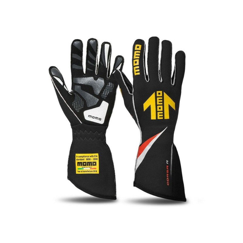 Gants Momo CORSA R Noir 8 - Acheter à 119,09 € seulement chez Collector's Boutique