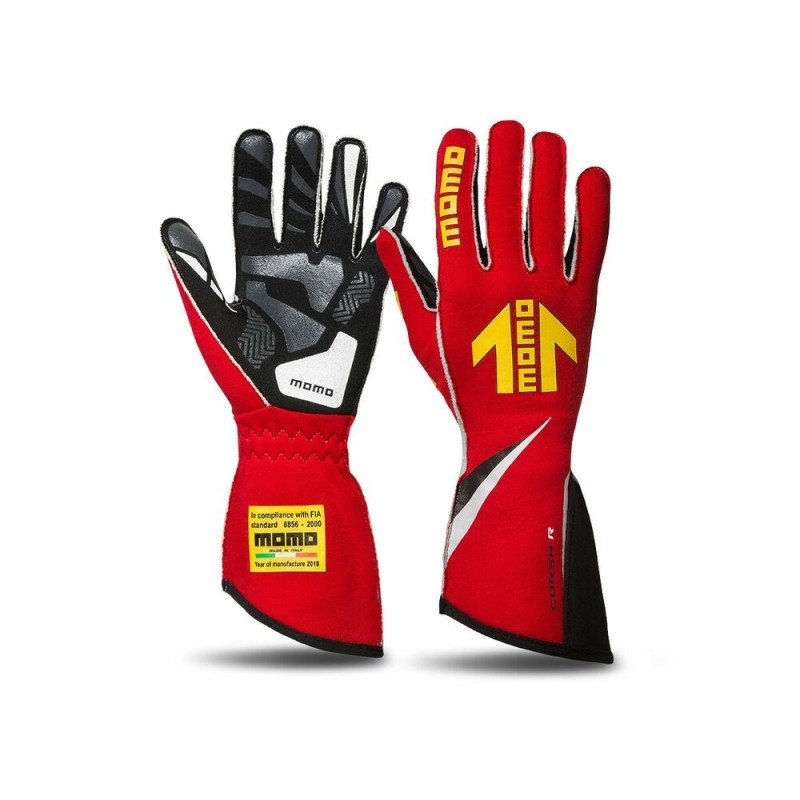 Gants Momo CORSA R Rouge 8 - Acheter à 119,09 € seulement chez Collector's Boutique