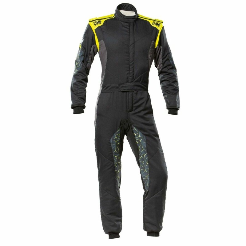 Combinaison Racing OMP TECNICA HYBRID Jaune/Noir (Taille 58) - Acheter à 595,20 € seulement chez Collector's Boutique