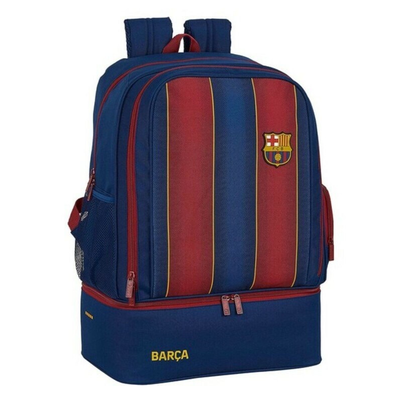 Sac de Sport avec Porte-Chaussures F.C. Barcelona 20/21 Bordeaux Blue marine - Acheter à 26,52 € seulement chez Collector's Bout