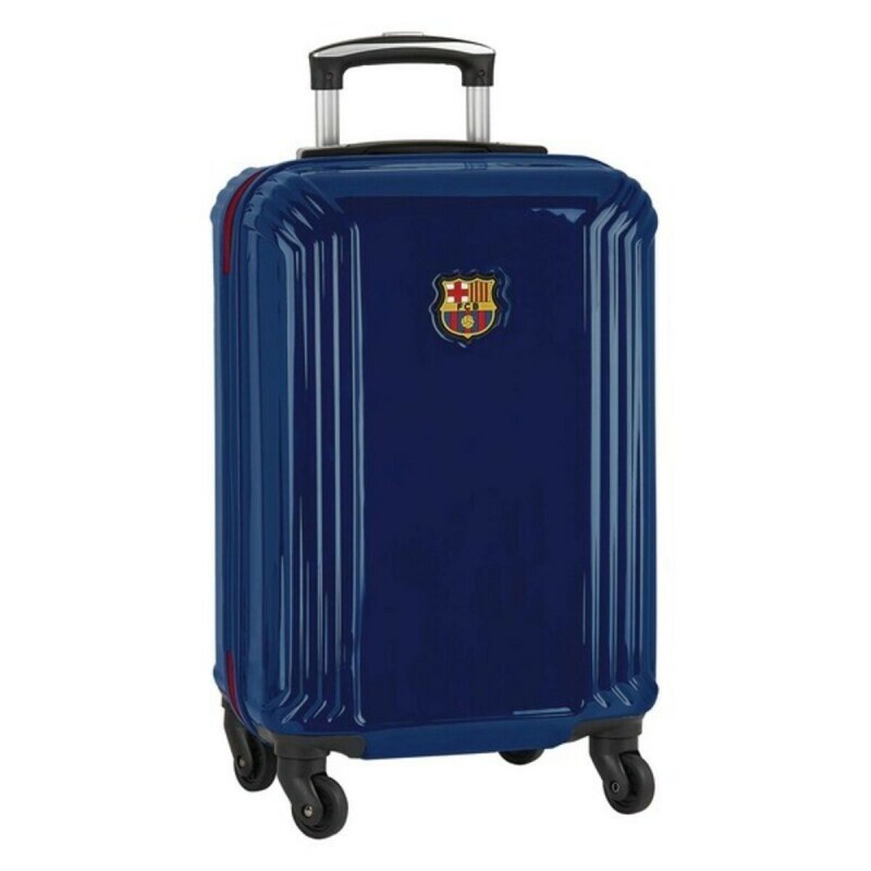 Valise cabine F.C. Barcelona Bordeaux Blue marine 20'' (34.5 x 55 x 20 cm) - Acheter à 60,38 € seulement chez Collector's Boutiq