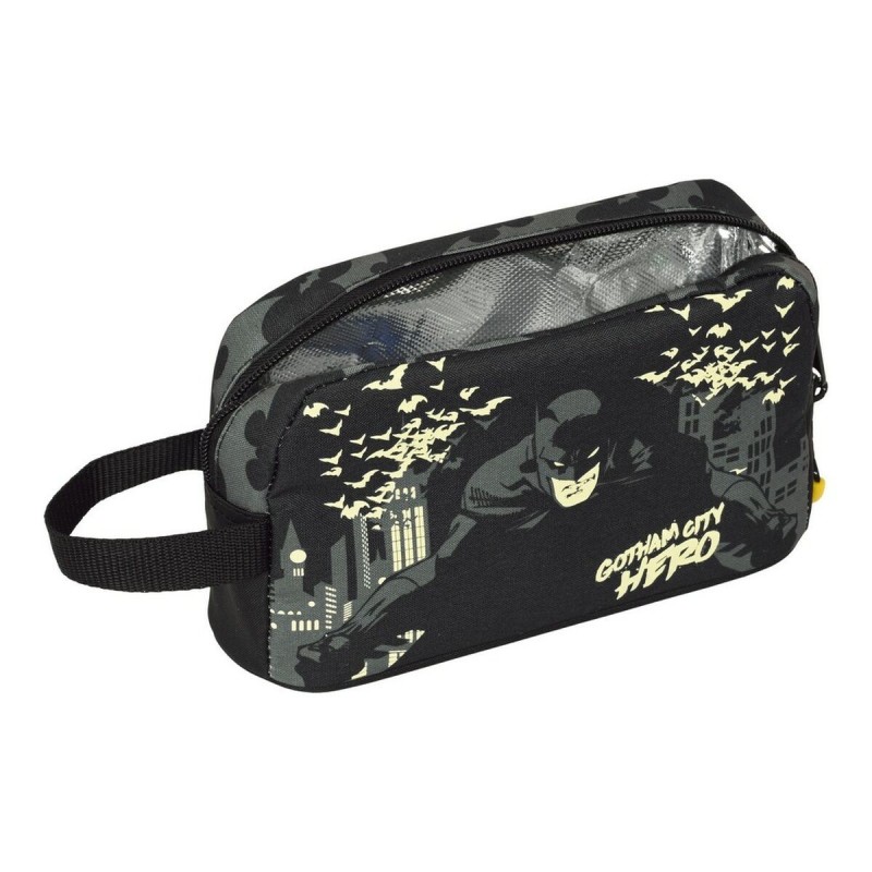 Sac glacière goûter Batman Hero Noir (21.5 x 12 x 6.5 cm) - Acheter à 10,57 € seulement chez Collector's Boutique