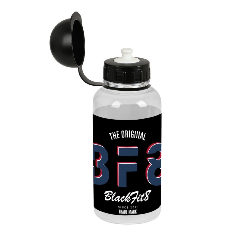 Bouteille d'eau BlackFit8 Urban Noir Blue marine PVC (500 ml) - Acheter à 5,41 € seulement chez Collector's Boutique