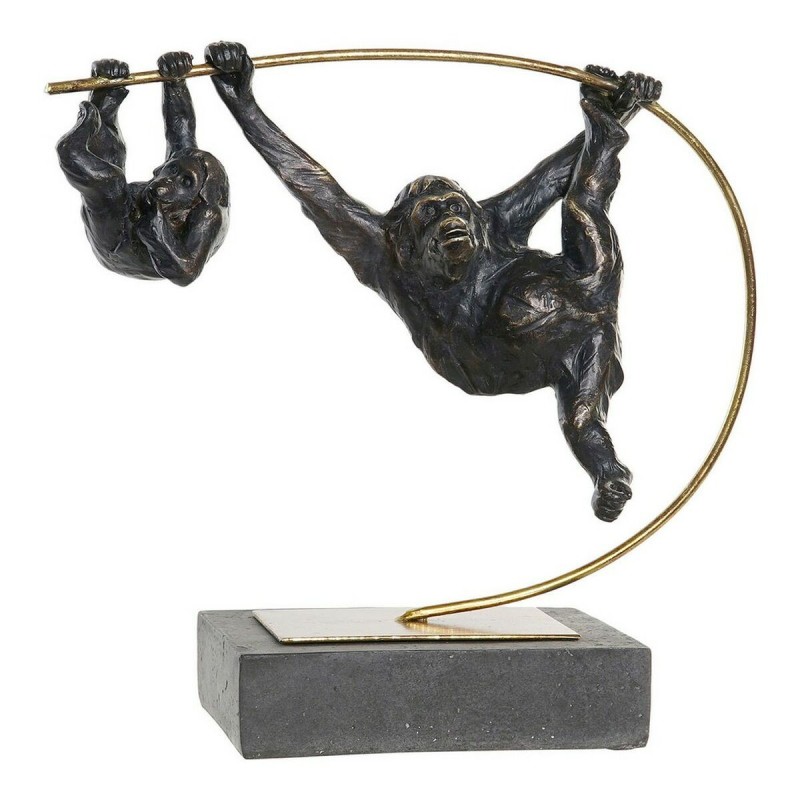 Figurine Décorative DKD Home Decor Métal Résine Singe (37 x 15 x 34 cm) - Acheter à 61,58 € seulement chez Collector's Boutique