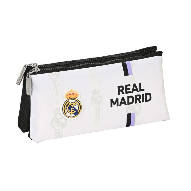 Trousse de Toilette Real Madrid C.F. Noir Blanc (22 x 10 x 8 cm) - Acheter à 11,09 € seulement chez Collector's Boutique