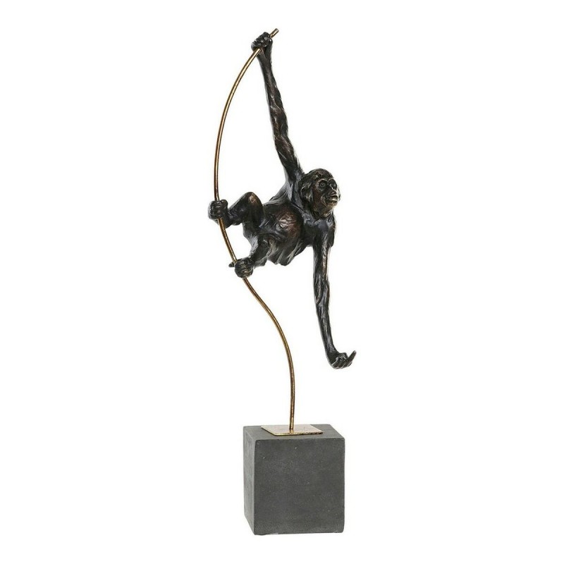 Figurine Décorative DKD Home Decor Métal Résine Singe (18 x 11 x 59 cm) - Acheter à 51,94 € seulement chez Collector's Boutique