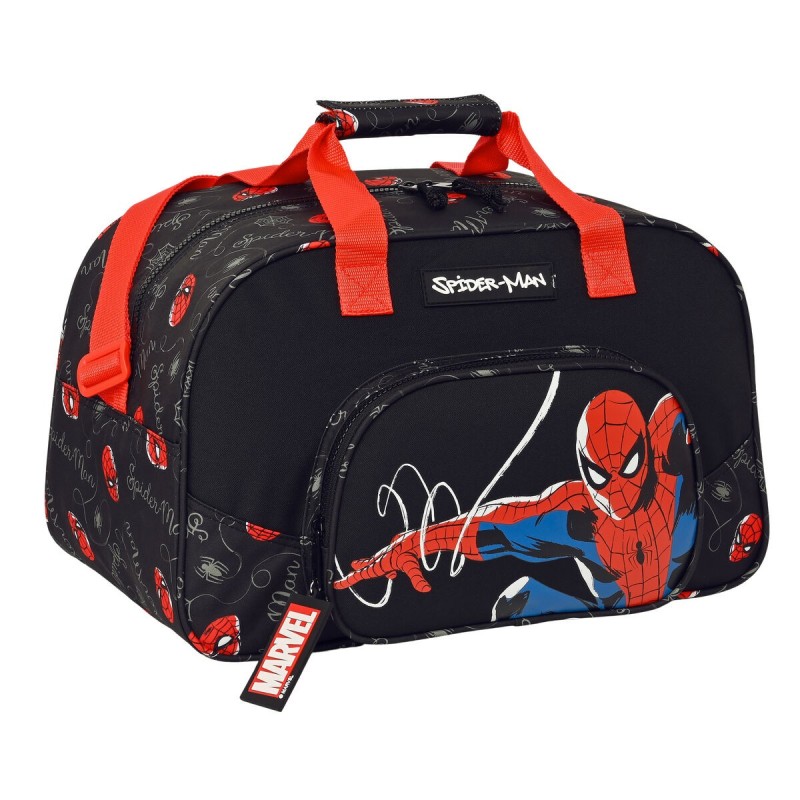 Sac de sport Spiderman Hero Noir (40 x 24 x 23 cm) - Acheter à 30,13 € seulement chez Collector's Boutique