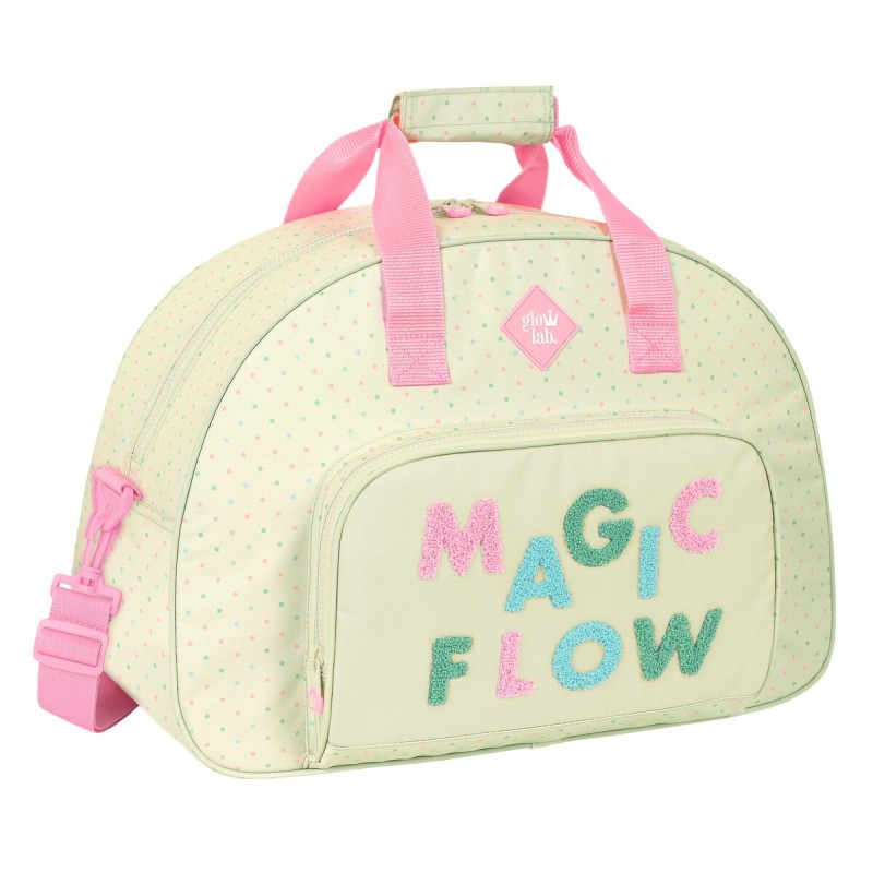 Sac de sport Glow Lab Magic flow Beige (48 x 33 x 21 cm) - Acheter à 31,21 € seulement chez Collector's Boutique