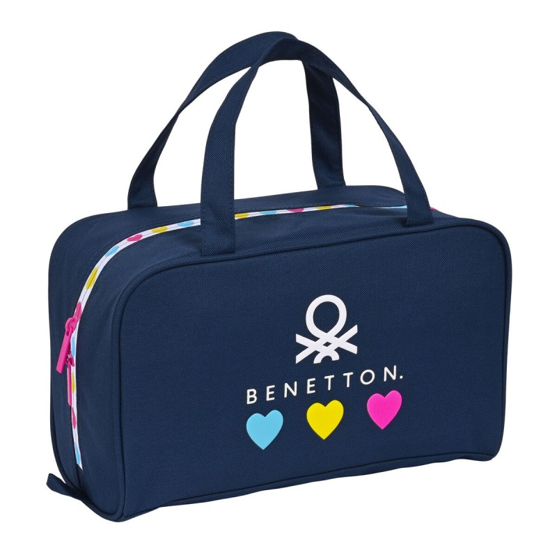 Trousse de Toilette Benetton Love Blue marine (31 x 14 x 19 cm) - Acheter à 19,88 € seulement chez Collector's Boutique