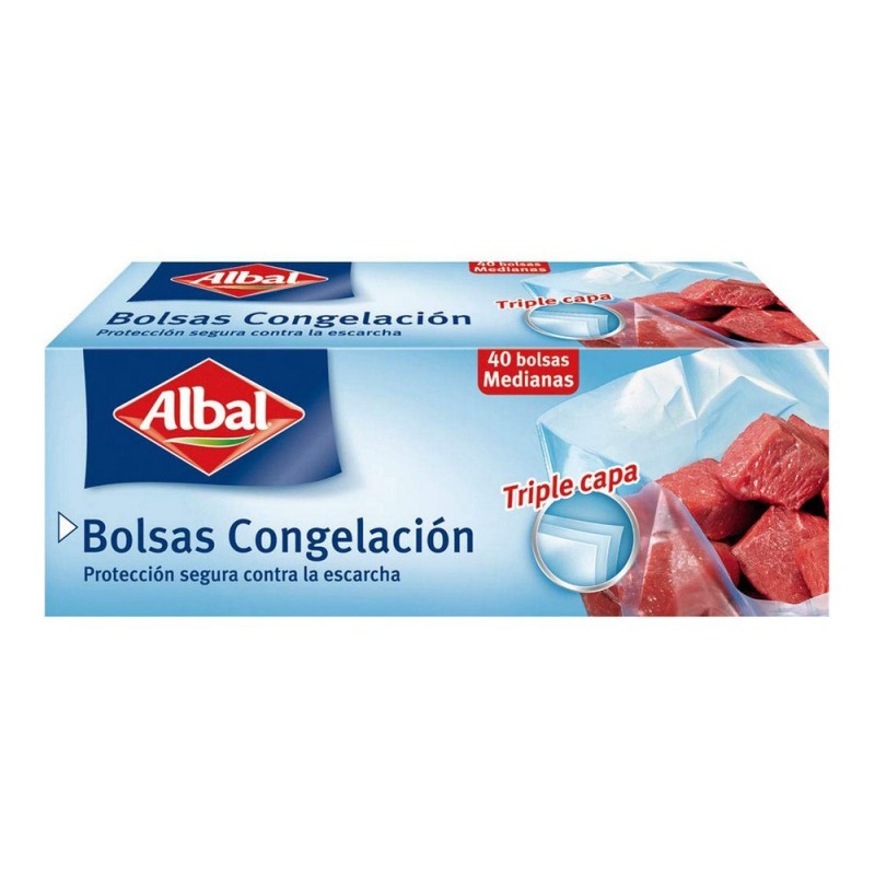 Sac de congélation Albal (40 x 3 L) - Acheter à 2,53 € seulement chez Collector's Boutique