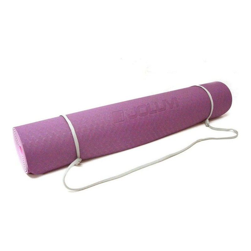 Tapis de yoga en jute Joluvi Pro Pourpre Caoutchouc Taille unique (183 x 61 x 0,4 cm) - Acheter à 19,81 € seulement chez Collect