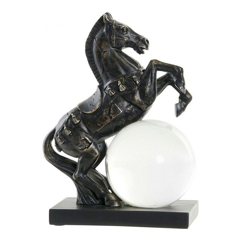 Figurine Décorative DKD Home Decor Résine Verre Cheval (20 x 11 x 26 cm) - Acheter à 43,18 € seulement chez Collector's Boutique