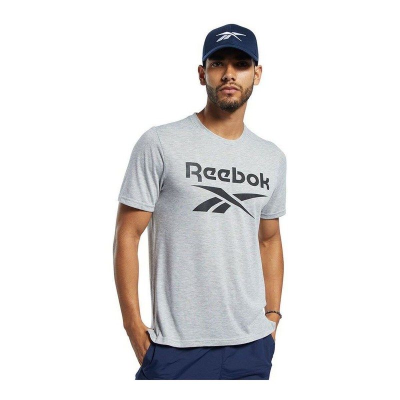 T-shirt à manches courtes homme Reebok Workout Ready Supremium Gris - Acheter à 19,38 € seulement chez Collector's Boutique