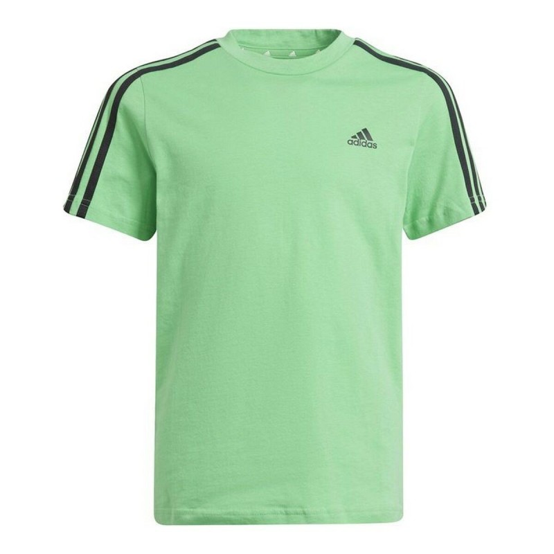 T shirt à manches courtes Enfant Adidas Essentials Vert clair (5-6 Ans) - Acheter à 12,05 € seulement chez Collector's Boutique