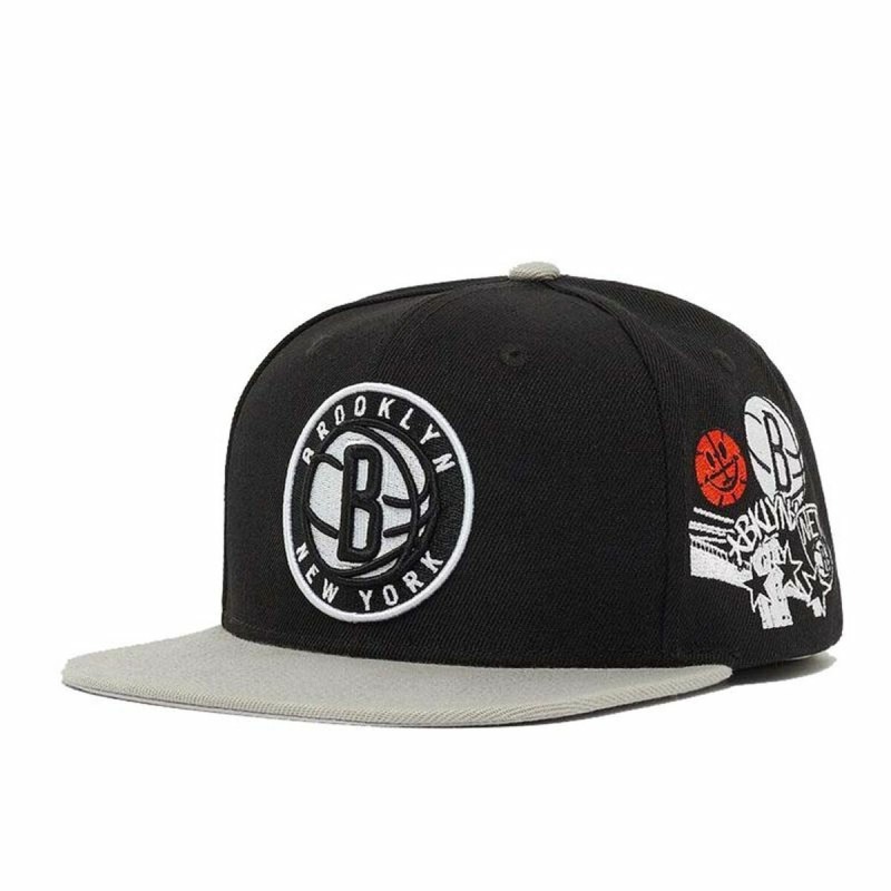 Casquettede Sport Mitchell & Ness Brooklyn Noir (Taille unique) - Acheter à 25,32 € seulement chez Collector's Boutique