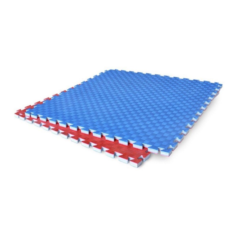 Tapis AFW Rouge Bleu (100 x 100 x 2,6 cm) - Acheter à 19,12 € seulement chez Collector's Boutique