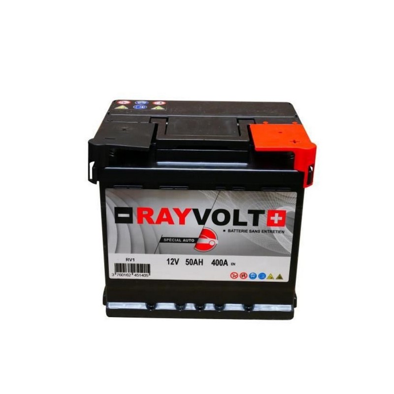 Batterie de voiture RAYVOLT RV1 12 V 50 Ah 400 A - Acheter à 95,38 € seulement chez Collector's Boutique