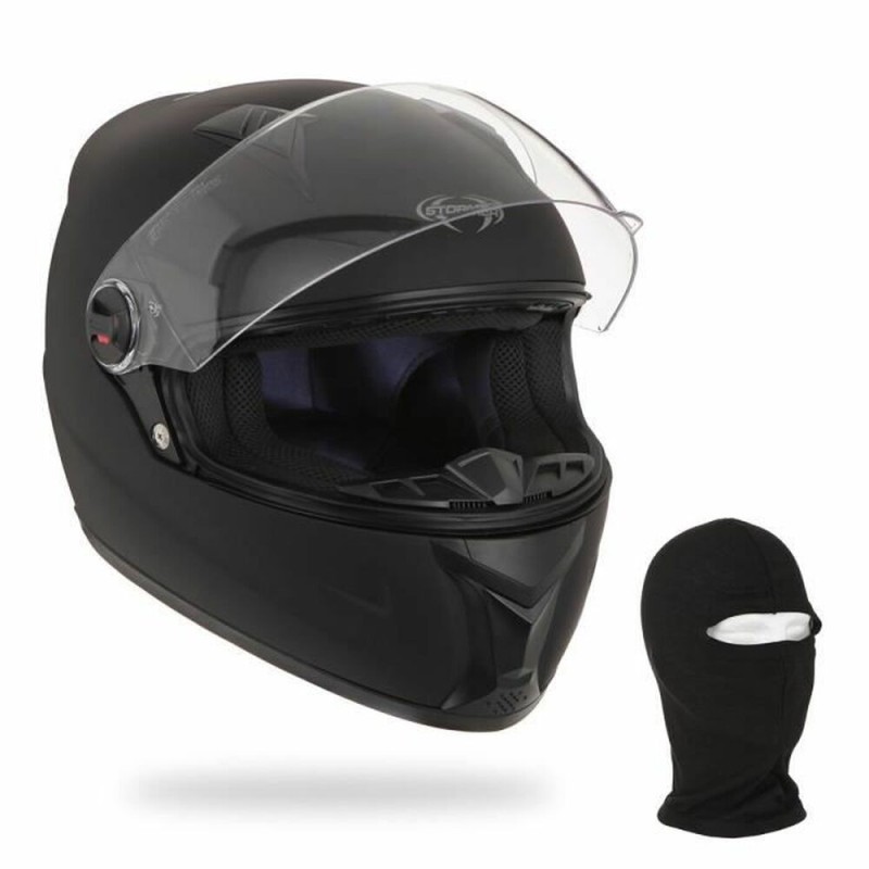 Casque intégral Stormer Noir XS Cagoules - Acheter à 95,72 € seulement chez Collector's Boutique