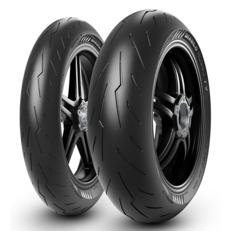 Pneu pour moto Pirelli DIABLO ROSSO IV 150/60ZR17 - Acheter à 190,30 € seulement chez Collector's Boutique