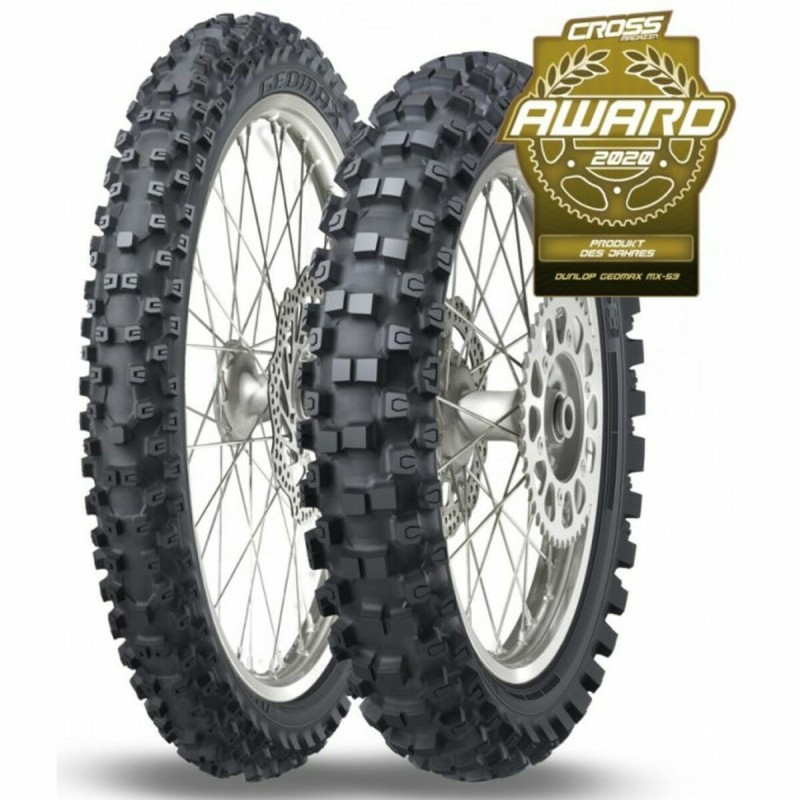 Pneu pour moto Dunlop GEOMAX MX53F 80/100-21 - Acheter à 86,00 € seulement chez Collector's Boutique