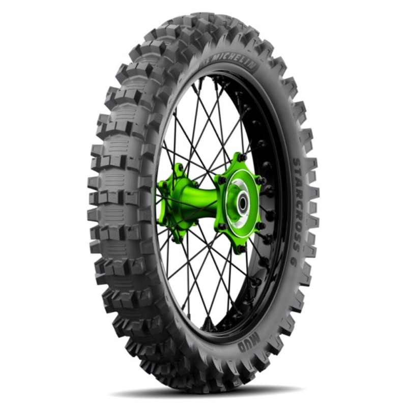 Pneu pour moto Michelin STARCROSS 6 MUD 110/90-19 - Acheter à 108,23 € seulement chez Collector's Boutique