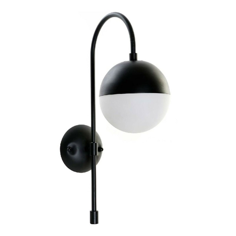 Suspension DKD Home Decor Blanc Noir Métal Verre 220 V 50 W (15 x 31 x 48 cm) - Acheter à 56,21 € seulement chez Collector's Bou