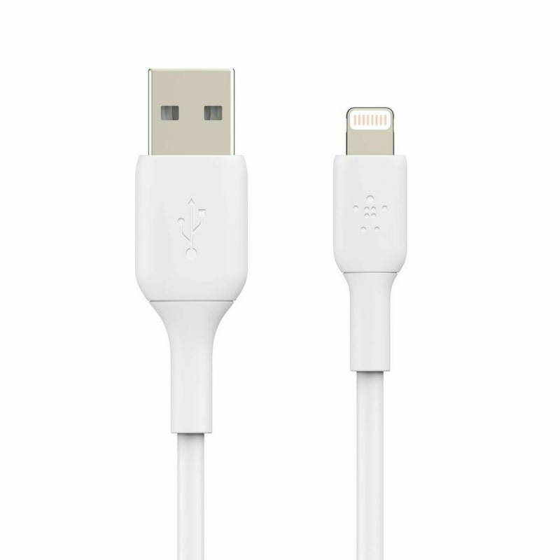 Câble USB vers Lightning Belkin CAA001BT3MWH - Acheter à 31,18 € seulement chez Collector's Boutique