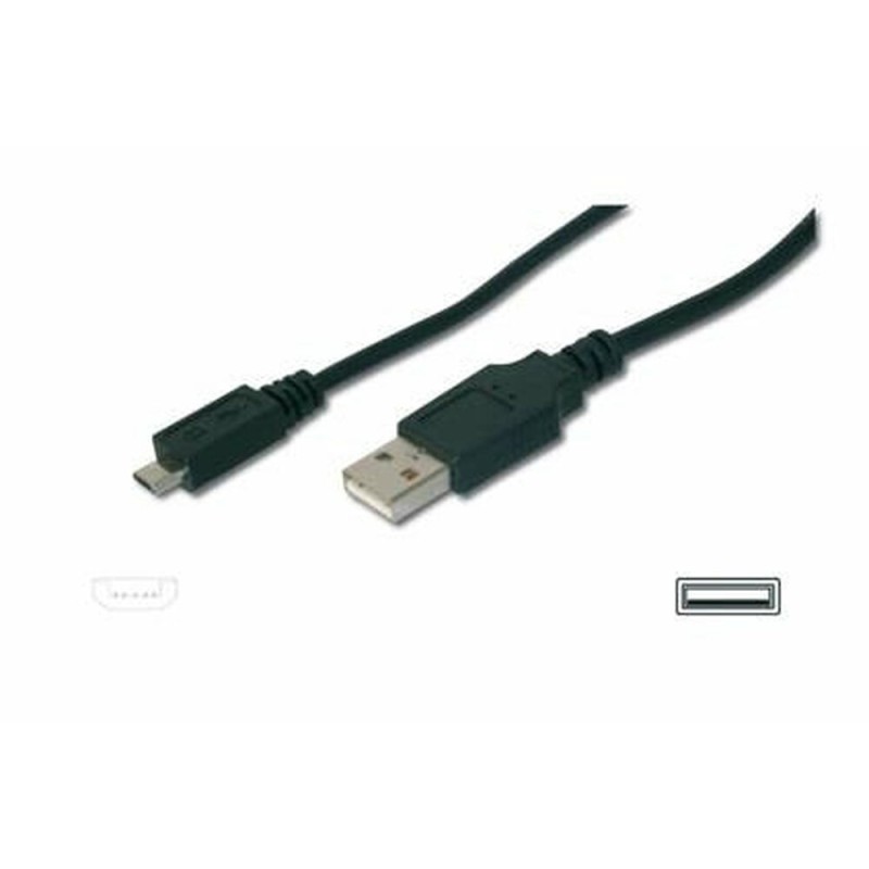 Câble Micro USB Digitus A/micro-B, 3m - Acheter à 3,59 € seulement chez Collector's Boutique